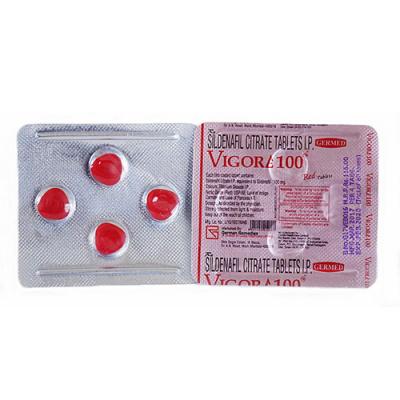 缺貨/印度威而鋼 威格拉VIGORA 100mg 德國紅魔 老牌便宜壯陽藥